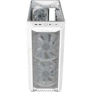 CoolerMaster HAF 500 White (White/TG)