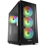 Sharkoon TG6M RGB ATX 1xGlas Black