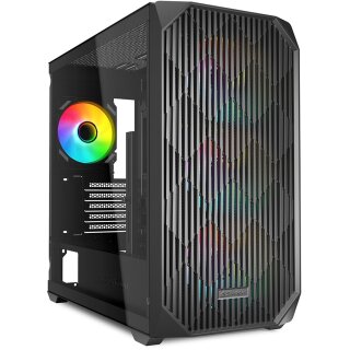 Sharkoon MK3 RGB Micro-ATX 1xGlas Black