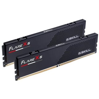 G.Skill RAM 64GB (2x32GB Dual-Kit) PC5600 CL36 64FX5 Flare X5 black (AMD optimiert)