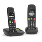 Gigaset E290A Duo - Schnurlostelefon - Anrufbeantworter...