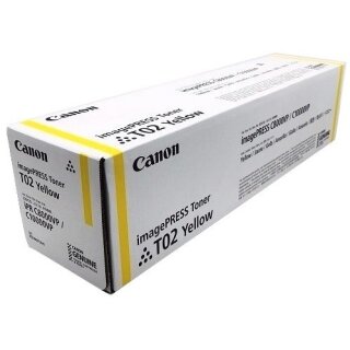 Canon Toner T02 8532B001 Gelb bis zu 43.000 Seiten