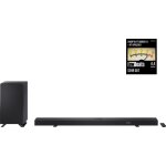 HT-SBW55121 Soundbar m. kabell. Subwoofer schwarz