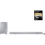 HT-SBW55121 Soundbar m. kabell. Subwoofer silber