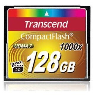 CARD CompactFlash Card 128GB Transcend TS128GCF1000. MLC