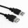 Kabel USB 2.0 Verlängerung 3.0m schwarz
