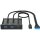 GRAUGEAR Multi Frontblende 3-Fach USB-HUB. 1x USB-C.2x USB-A retail