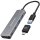 GRAUGEAR USB-HUB 4x USB 3.0. 2x Type-C und 2x Type-A retail