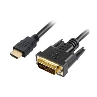 Sharkoon Kabel HDMI -> DVI-D (24+1) 1m schwarz