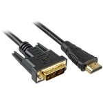 Sharkoon Kabel HDMI -> DVI-D (24+1) 3m schwarz