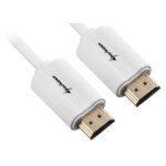 Sharkoon Kabel HMDI -> HDMI 4K 1m weiß