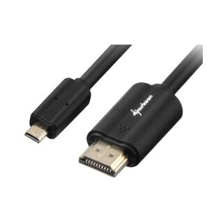 Sharkoon Kabel HDMI -> micro HDMI 4K 1.5m schwarz
