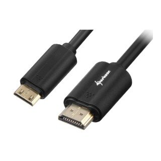Sharkoon Kabel HDMI -> mini HDMI 4K 1m schwarz