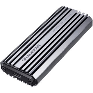 GRAUGEAR externes Gehäuse M.2NVMe SSD PCIe3.0 10Gbit retail