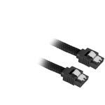 Sharkoon Kabel SATA III sleeve 0.60m schwarz