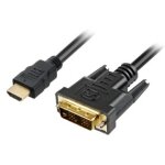 Sharkoon Kabel DVI-D -> DVI-D (18+1) 1m schwarz