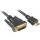 Sharkoon Kabel HDMI -> DVI-D (18+1) 3m schwarz