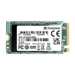 TRANSCEND 256GB M.2 2242PCIe Gen3x4 NVMe 3D TLC DRAM-less