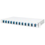 DIGITUS LWL Spleißbox 1HE bestückt 12x SC DX...