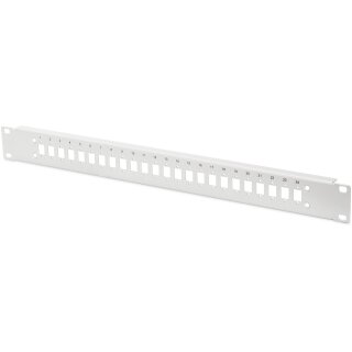 DIGITUS Stahl Frontplatte für 24 LC/DX Kupplungen
