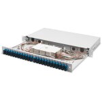 DIGITUS LWL Spleißbox 1HE bestückt 24x SC DX...