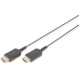 DIGITUS HDMI Anschlusskabel, HighFlex St/St, 2.0m, sw