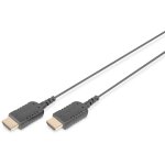 DIGITUS HDMI Anschlusskabel, HighFlex St/St, 2.0m, sw