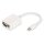 DIGITUS DisplayPortKabel miniDP -> HD15/VGA St/Bu 0.15m 1.1a