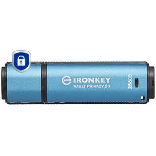 STICK USB-Stick 256GB Kingston IronKey Vault Privacy 50 retail