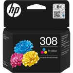 HP 308 Tri-color Original Ink Cartridge