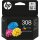 HP 308 Tri-color Original Ink Cartridge