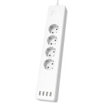 Hama WLAN-Steckdosenleiste 4-fach, ohne Hub, 4-fach USB
