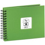 Hama Fine Art Spiral apfelgrn 24x17 50 schwarze Seiten 94880