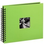 Hama Fine Art Spiral kiwi 28x24 50 schwarze Seiten 113682