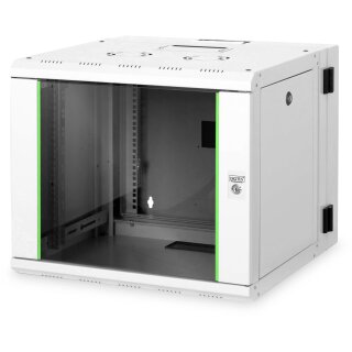 DIGITUS Wandgehäuse Unique 9HE 509x600x600mm grau SR (Speditionsversand)