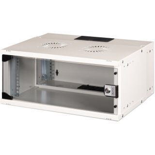 DIGITUS Wandgehäuse SOHO PRO 4HE 240x540x400 mm 19" grau