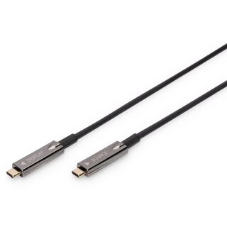 DIGITUS 4K USB 3.1 Typ - C AOC AV-Anschlusskabel, 15m