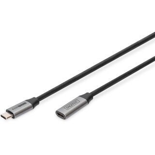 DIGITUS Verlängerungskabel USB3.0/C -> C St/St 1m schwarz