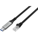 DIGITUS USB 3.2.RJ45 Ethernet Kabel 1Gbit/s 3 m