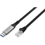 DIGITUS USB 3.2.RJ45 Ethernet Kabel 1Gbit/s 15 m