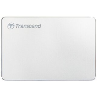 Transcend 6.3cm 1TB USB3.1 StoreJet 25C3S Silver (Alu)