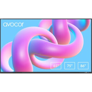 AVOCOR S-Serie AVS-7510 190cm TOUCH 75/3840x2160/3xHDMI/VGA/3xUSB