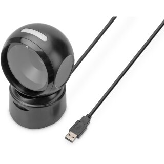 DIGITUS Barcode Scanner 1D + 2D QR-Code kompatibel