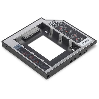 DIGITUS Einbaurahmen intern SATA -> SATA3 SD/DVD/BR 12,7mm