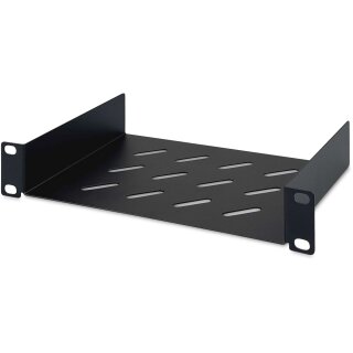DIGITUS Fachboden 1HE 254mm (10"), schwarz