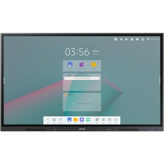 218cm/86" (3840x2160) Samsung Interactive Display WA86C 16:9 4K UHD IPS Touch 12/7 8ms 60Hz HDMI USB-C WIFI LAN BT Android Black