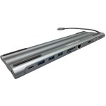 LC-Power LC-HUB-C-MULTI-8 USB-C auf...