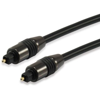 Equip Audiokabel optisches Toslink St/St 3.0m schwarz