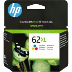 HP 62XL original Ink cartridge C2P07AE UUS tri-colour...