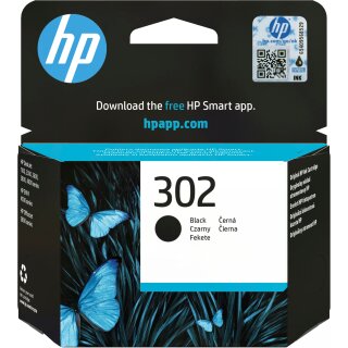 HP 302 original Ink cartridge F6U66AE UUS black